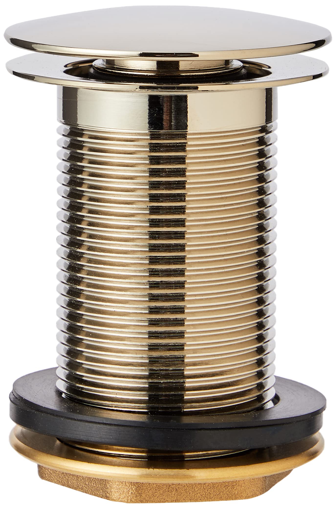 Bristan W BASIN05 G Round Clicker Basin Waste Unslotted G, Gold