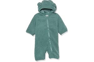 Amazon Essentials Unisex Babies' Sherpa Fleece Bunting Suit