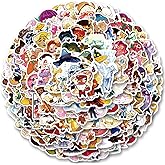 100Pcs Video Game Stickers, GMVAESKY Cookie Run Kingdom Stickers for Water Bottle, Laptop, Phone, Scrapbook, Journal, Bumper Gifts for Teens Adults -Winter, New Year