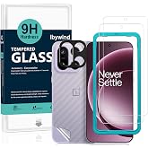 Ibywind for OnePlus 15 5G Screen Protector,2 Pack,9H Hardness Tempered Glass and Camera Lens Protector,with Alignment Frame,Full Coverage,Bubble Free,Fingerprint Unlock,Scratch Resistant