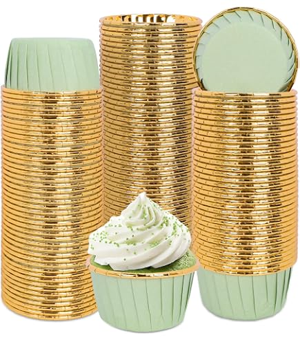 Uxcell 100Pcs Tulip Cupcake Liners Standard Paper Baking Cups Greaseproof Wrapper Disposable Fancy Floral Print Uxcell 100Pcs Tulip Cupcake Liners Standard Paper Baking Cups Greaseproof Wrapper Disposable Fancy Floral Print