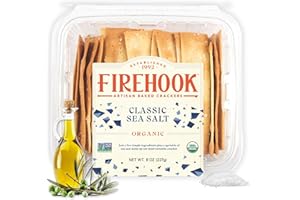 Firehook Cracker Baked Sea Salt, 8 Oz