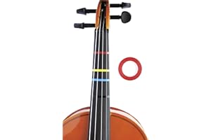 LONG BEACH MUSIC Jumbo RED Color Violin Fingering Tape 300" Inches for Fretboard Note Positions