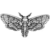 HAQUIL Vintage Moth Brooch Hawkmoth Moth Brooch Gothic Jewelry for Men Women