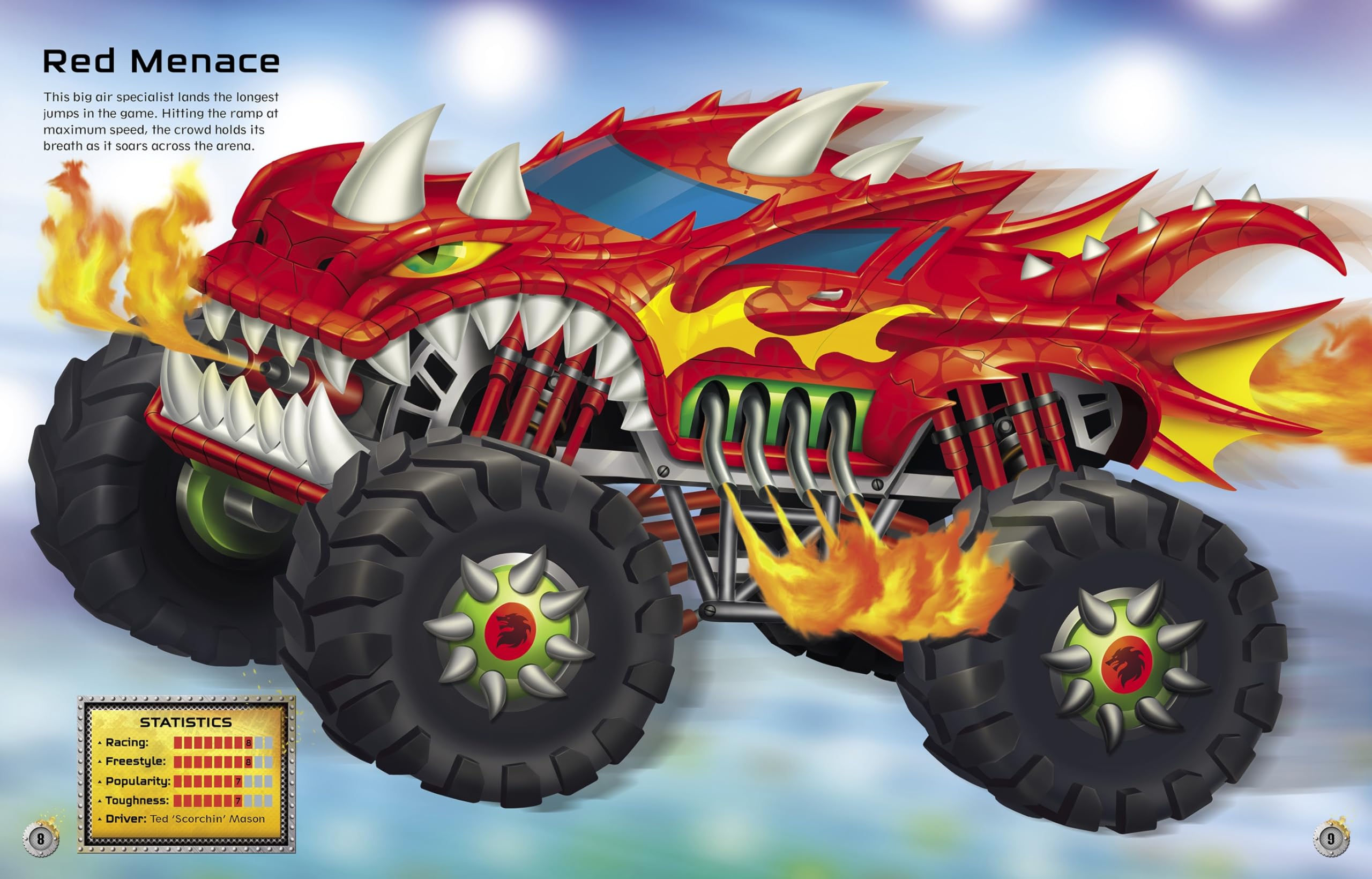 Build Your Own Monster Trucks Sticker Book (Build Your Own Sticker Book)
