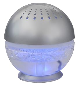 EcoGecko 75518 Little Squirt Air Cleaner and Revitalizer, Silver