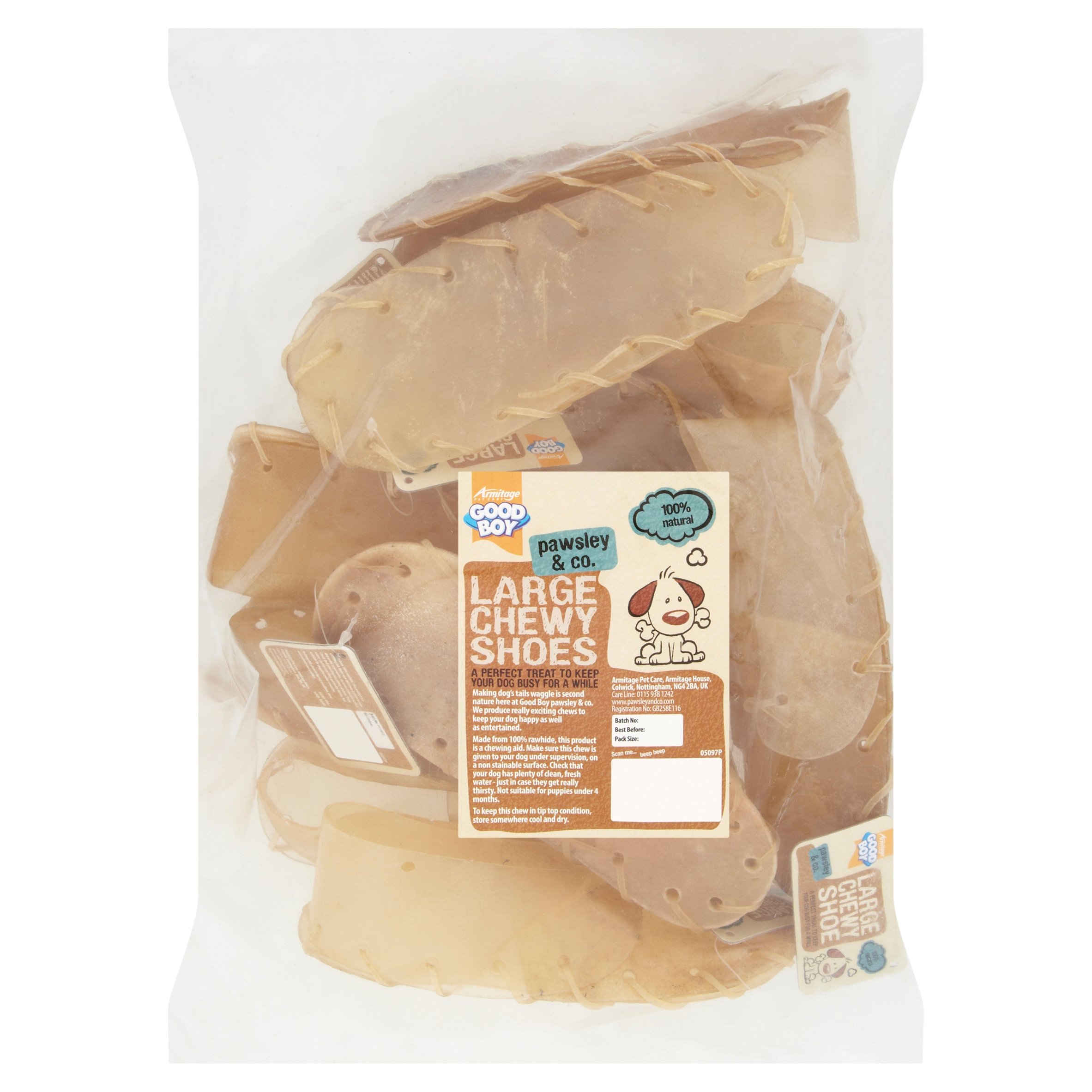 good boy large chewy braid