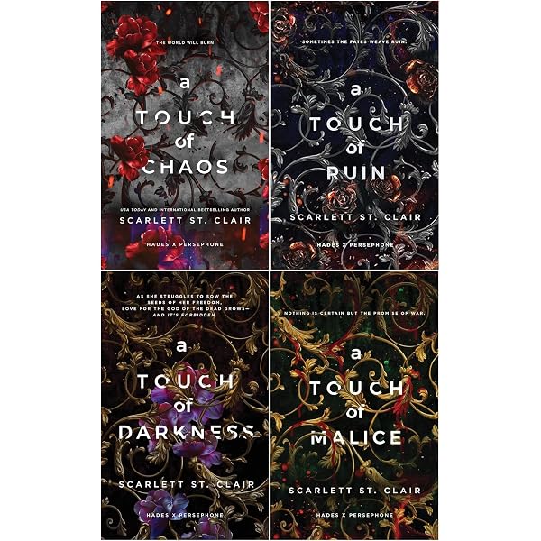 Amazon.com: Hades X Persephone 4 Books Collection Set By Scarlett