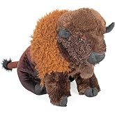 Wild Republic Artist Collection Bison Stuffed Animal - 15"