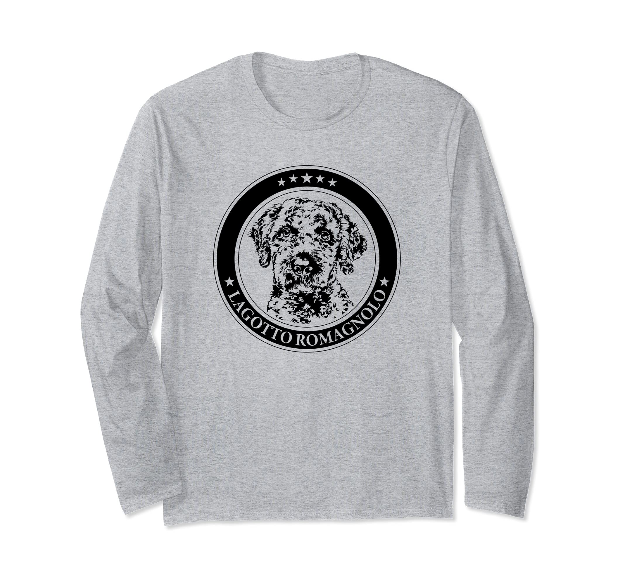 Funny Proud Lagotto Romagnolo dog portrait dog Long Sleeve T-Shirt