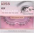KISS Falscara DIY Eyelash Extension Lengthening Wisps - Featherlight Synthetic Reusable Artificial Eyelashes Pack of 10 Mini Lash Clusters for that Authentic Eyelash Extension Look