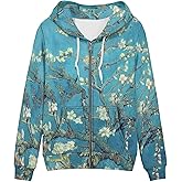 Showudesigns XS-5XL Zip Up Hoodie for Women Sweatshirt Pullover