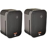 JBL Professional CSS-1S/T Compact 2-Way High Performance, 60 Watt 5.25&rdquo; 70V / 8-Ohm Compact Passive Satellite, Bookshelf Speakers, Home Theater, Desktop, Stereo, Commercial, Black, Sold as Pair