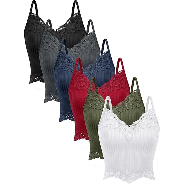 Bencailor 4 Pcs Lace Y2k Tank Tops Fairy Grunge Clothes Crop