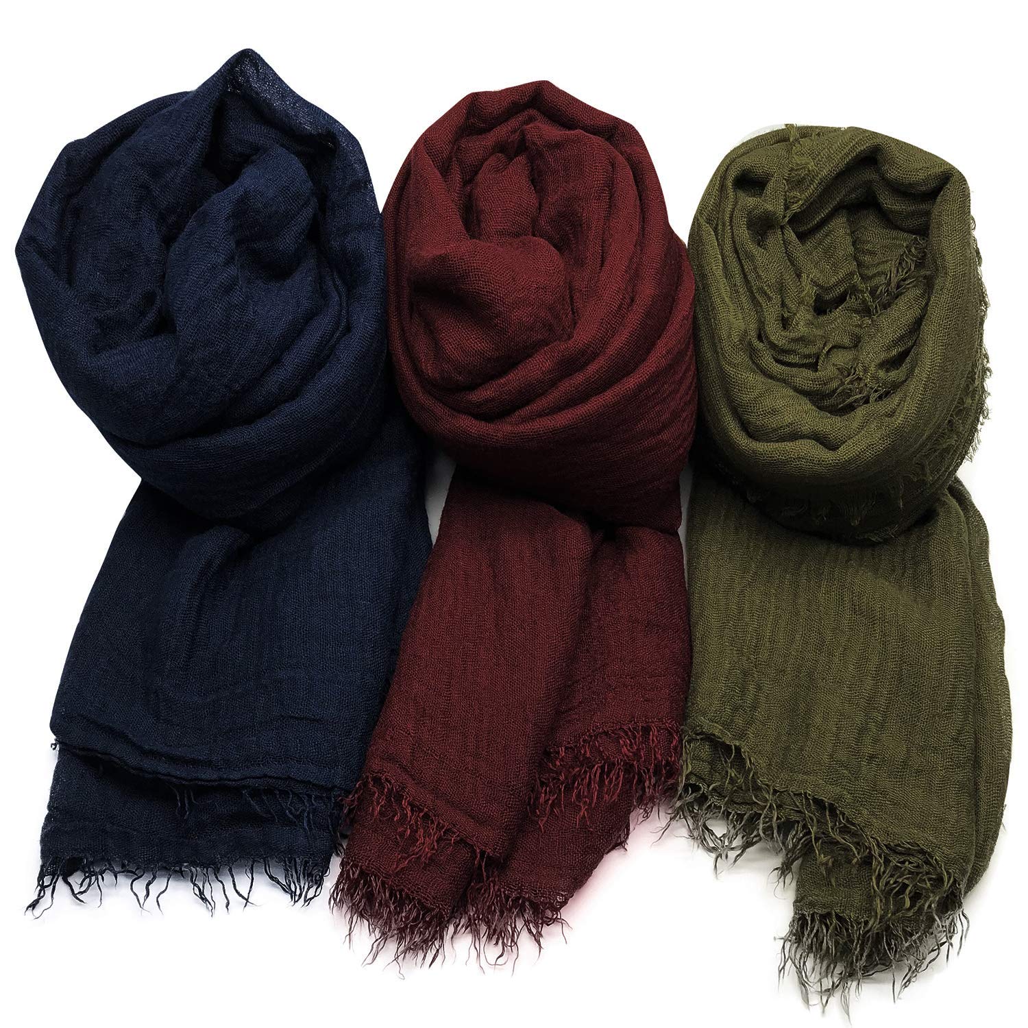 AxeSickle Women Scarf Shawl for All Season 3PCS Scarve Wrap Head Scarve. AxeSickle Women Scarf Shawl for All Season 3PCS Scarve Wrap Head Scarve.