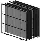 AP-1512HH Washable Pre-filter Set for Coway Airmega AP-1512HH and Airmega 200M Purifier, Includes 2 Washable Pre-filter and 4 Odor Eliminator Carbon Pre Filter