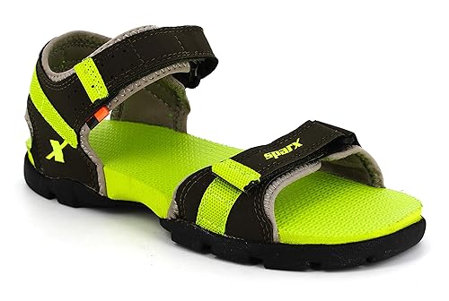 sparx green sandals