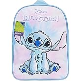 Get Trend Disney Stitch Mini Backpack Kids Toddlers 12x9” Rucksack Kindergarten Bag Preschool Sports Travel Backpacks 3+ Gifts for Kids (Blue Stitch)