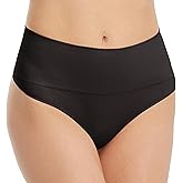SPANX SPANXshape Everyday Shaping Thong - Core Control Shapewear Underwear - Invisible Under Clothes - Seamless Design