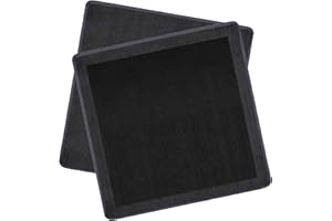 Anglekai 2PCS Clay Towel Auto Detailing, Clay Bar Towel Cloth Auto Detailing for Car (12 x 12 in) (Grey)