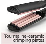 BaByliss Tourmaline Ceramic Crimper 210°C 10 Settings Black 2165CU view 4