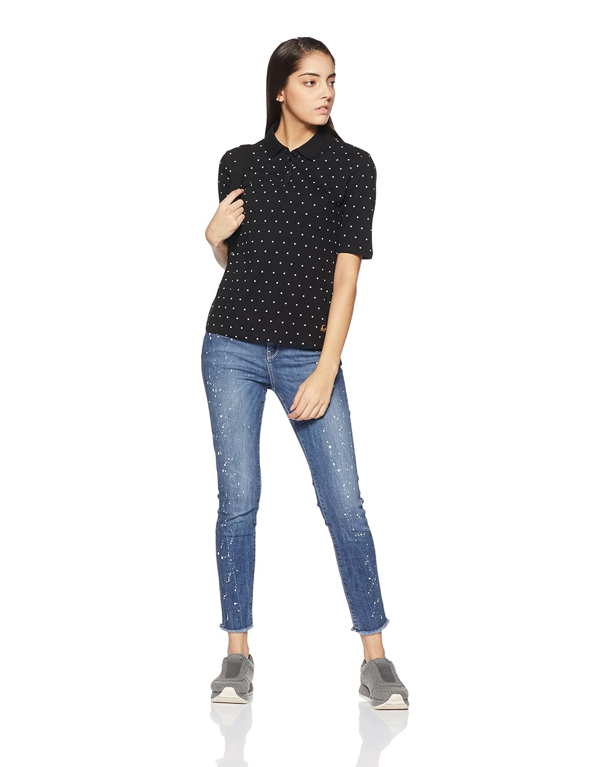 united colors of benetton women's polo