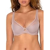 Smart & Sexy Women's Mesh Plunge Bra, available in single and 2 Packs!