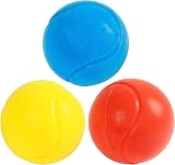 HTI Fun Sport Small Soft Tennis Balls 70mm Kids Foam Sponge Ball Games view 1