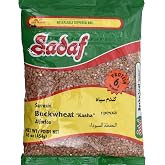 Sadaf Toasted Buckwheat Kasha - Whole Buckwheat Groats for Cooking and Food Flavoring - 100% Pure Grain - Middle Eastern Cuisine - 16 Oz Reseable Bag