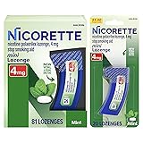 Nicorette 4 mg Mini Nicotine Lozenges to Help Stop