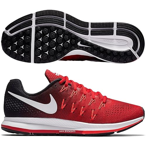nike pegasus 33 red and black