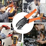 Preciva Crimping Tool with 2 Replaceable Heads AWG 20-10 Hardened Alloy view 6