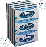 Kleenex Facial Tissue Box 3-Ply 12 Boxes 72 Sheets Fragrance-Free FSC 8824 view 2