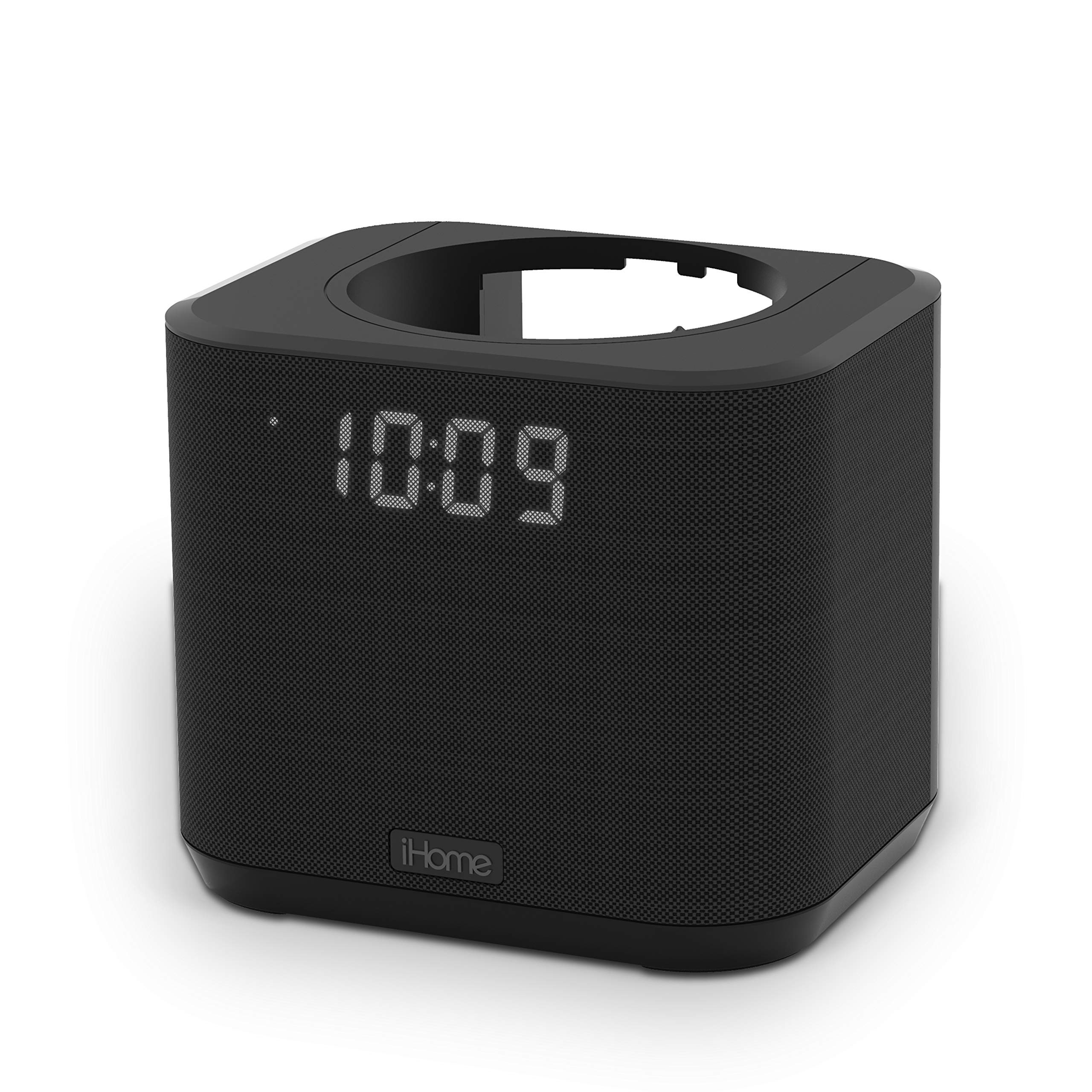 iHome iAV2v2 Docking Bedside and Home Clock Speaker System for Amazon