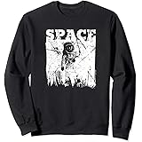 astronaut vacuuming space hoodie