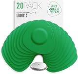 NOT JUST A PATCH Freestyle Libre 2 Sensor Covers 20 Pack Green