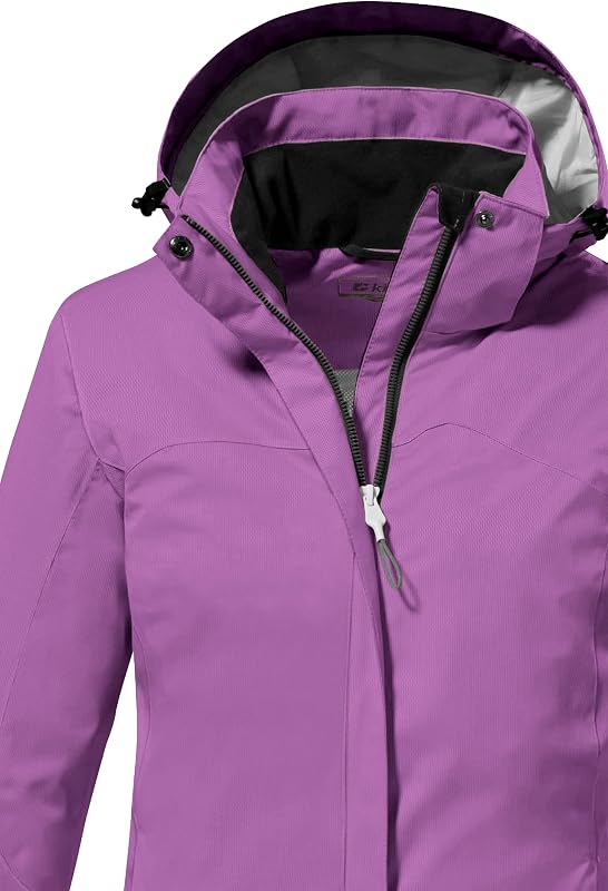 Mujer Chaqueta funcional/chaqueta de exterior con capucha desmontable KOS 133 WMN JCKT, mallow, 48, 38383-000