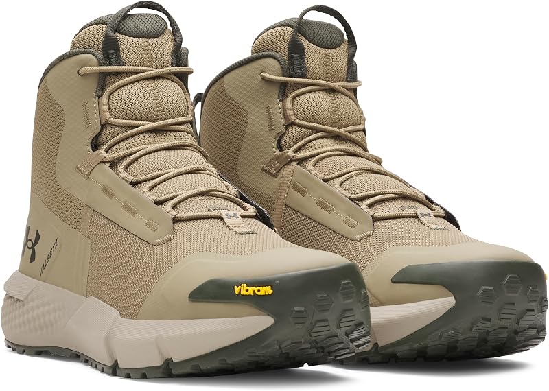 Charged Valsetz Mid - Stivali da passeggio da uomo, Bayou Timberwolf Taupe Barocco Verde, 44.5 EU