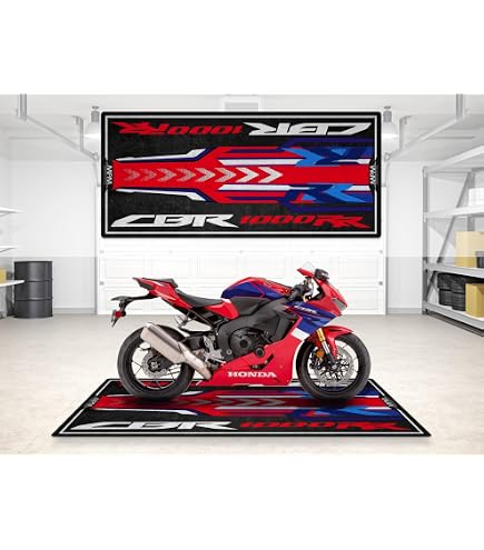 Amazon.com: wibeart Parking Mat for Ninja ZX-6R Series Motorcycle