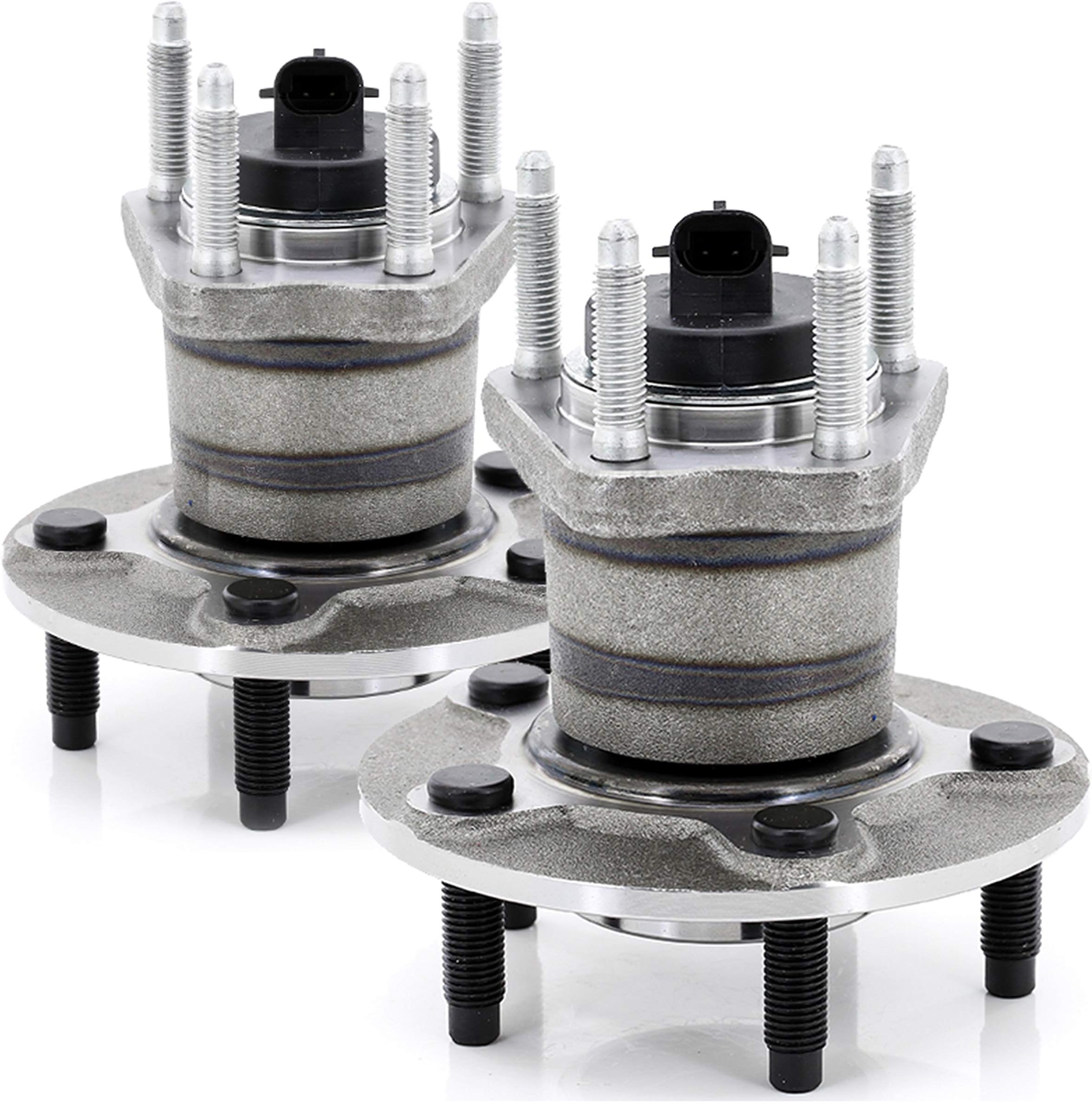 QJZ [2-Pack] 512285 Rear Wheel Hub Bearing Assembly Compatible with [Chevrolet] 2009-2010 Cobalt (SS ONLY), 2008-2010 HHR (SS ONLY), 2004-2012 Malibu | 2005-2010 Pontiac G6, 2007-2009 Saturn Aura