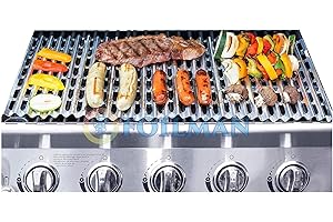 Foilman Heavy-Duty Disposable Aluminum Grill Liners, 12 x 20 Inch Nonstick Cooking Sheets for BBQ, Protects Grates from Grease, Even Heat Distribution, Easy Cleanup for Outdoor Grilling - Pack of 12