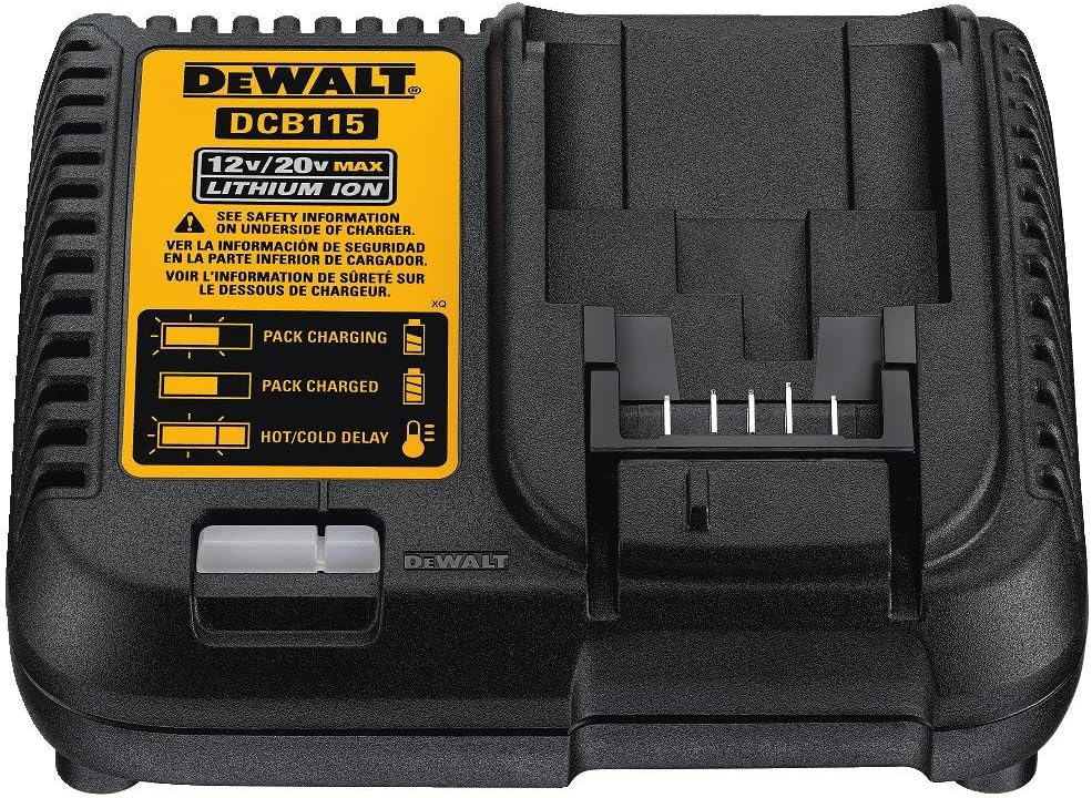 DEWALT 20V MAX Battery Starter Kit with 2 Batteries, 5.0Ah (DCB205-2CK) - - 