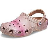 Crocs Classic Marbled Tie-Dye Clog Cork/Multicolor Dip Men's 2, Women's 4 Medium