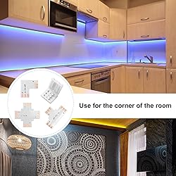 48 Pieces 3 Pin 10 mm LED Strip Connector Kit