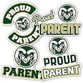 Desert Cactus Colorado State University Sticker CSU Rams Vinyl Decal Laptop Water Bottle Car Scrapbook (Proud Parent Sheet)