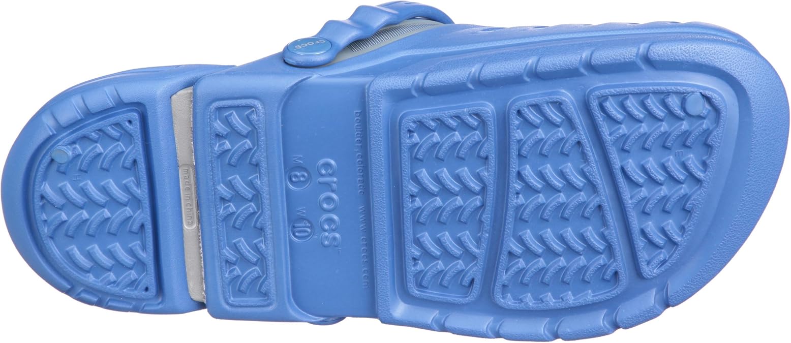 Amazon クロックス クロッグサンダル メンズ Seablue Silver M7 W9 25 0cm クロッグ サボ