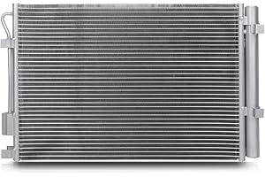 SCITOO A/C Condenser 3979 Compatible with 2012 2013 for Hyundai Accent 2012 2013 for Hyundai Veloster