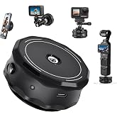 Camera Suction Cup Mount for DJI Osmo Pocket 4/Action 6/5 Pro/Pocket 3 | for Xtra muse/Smartphone, 2-in-1 Electric Vacuum Magnetic Camera Mount, for Insta360 luna ultra Car/Window/Mirror