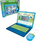 Lexibook The Smurfs Bilingual Educational Laptop French English JC598SFi1