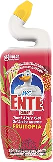 WC-Ente Total Aktiv Gel, Flüssiger WC-Reiniger, Toilettenreiniger, Fruitopia, 750 ml